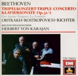 BEETHOVEN - Karajan - Triple concerto pour piano, violon et violoncelle