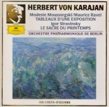 STRAVINSKY - Karajan - Le sacre du printemps, ballet pour orchestre