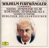 SCHUMANN - Furtwängler - Manfred (Byron) op.115 : ouverture pour orchest