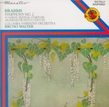BRAHMS - Walter - Symphonie n°2 pour orchestre en ré majeur op.73