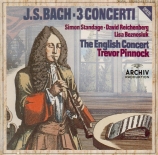 BACH - Pinnock - Concerto pour flûte, violon et clavecin en la mineur BW