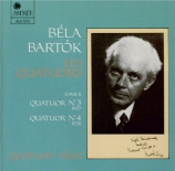 BARTOK - Vegh Quartet - Quatuor à cordes n°3 Sz.85 BB.93