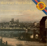 SCHUMANN - Perahia - Sonate pour piano n°2 en sol mineur op.22