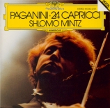 PAGANINI - Mintz - Vingt-quatre caprices pour violon op.1 MS.25