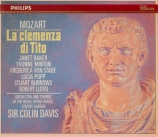 MOZART - Davis - La clemenza di Tito (La clémence de Titus), opéra seria