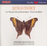 STRAVINSKY - Monteux - Le sacre du printemps, ballet pour orchestre