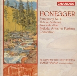 HONEGGER - Vasary - Symphonie n°4 'Deliciae Basilienses'