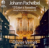 PACHELBEL - Vernet - Oeuvres pour orgue