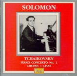 TCHAIKOVSKY - Solomon - Concerto pour piano n°1 en si bémol mineur op.23