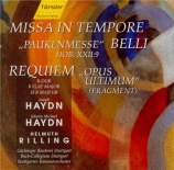 HAYDN - Rilling - Missa in tempore belli, pour solistes, chur mixte, or