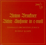BRUCKNER - Kempe - Symphonie n°8 en ut mineur WAB 108