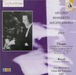 RAVEL - Michelangeli - Gaspard de la nuit, pour piano