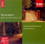 SCHUBERT - Eschenbach - Quatre ländler, pour piano (quatre mains) D.814
