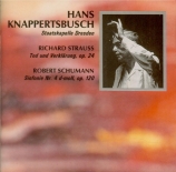 SCHUMANN - Knappertsbusch - Symphonie n°4 pour orchestre en ré mineur op