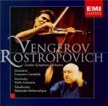 CHEDRINE - Rostropovich - Concerto cantabile, pour violon et orchestre à