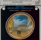 REINECKE - Leister - Trio avec clarinette op.264
