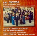WEINER - Weninger - Concertino pour piano et orchestre op.15