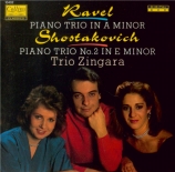 RAVEL - Trio Zingara - Trio avec piano en la mineur