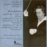 The art of Sergiu Celibidache Vol.21 (Symphonies)