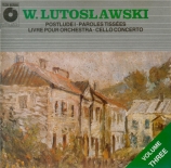 LUTOSLAWSKI - Lutoslawski - Paroles tissées
