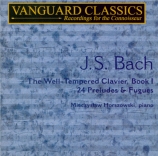 BACH - Horszowski - Le clavier bien tempéré, Livre 1 BWV 846-869