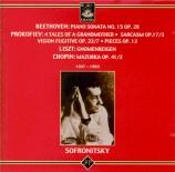 BEETHOVEN - Sofronitsky - Sonate pour piano n°15 op.28 'Pastorale'