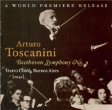 BEETHOVEN - Toscanini - Symphonie n°9 op.125 'Ode à la joie'