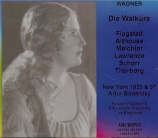 WAGNER - Bodansky - Die Walküre (La Walkyrie) WWV.86b LIVE MET 1935 ET 1937