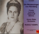 WAGNER - Kempe - Die Meistersinger von Nürnberg (Les maîtres chanteurs d live Dresden 1951