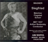 WAGNER - Bodansky - Siegfried WWV.86c (Live MET 30 - 01 - 1937) Live MET 30 - 01 - 1937