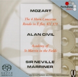 MOZART - Marriner - Concerto pour cor n°4 K.495