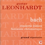 BACH - Leonhardt - Concerto italien, pour clavier en fa majeur BWV.971