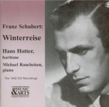 SCHUBERT - Hotter - Winterreise (Le voyage d'hiver) (Müller), cycle de m