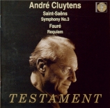 SAINT-SAËNS - Cluytens - Symphonie n°3 'Avec orgue'