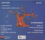 BARTOK - Lefèvre - Contrastes, pour violon, clarinette et piano Sz.111 B