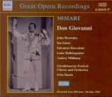MOZART - Busch - Don Giovanni (Don Juan), dramma giocoso en deux actes K
