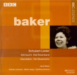 SCHUBERT - Baker - Die junge Nonne (Craghier), lied pour voix et piano o
