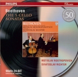 BEETHOVEN - Rostropovich - Sonate pour violoncelle et piano n°1 op.5 n°1