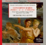 Concertos rares pour 1, 2, 3, 4 violons