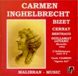 BIZET - Inghelbrecht - Carmen, opéra comique WD.31