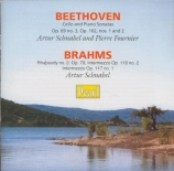 BEETHOVEN - Schnabel - Sonate pour violoncelle et piano n°3 op.69
