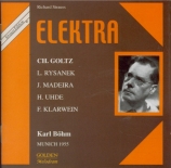 STRAUSS - Böhm - Elektra, opéra op.58 (live München, 26 - 8 - 1955) live München, 26 - 8 - 1955