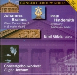 BRAHMS - Gilels - Concerto pour piano et orchestre n°2 en si bémol majeu