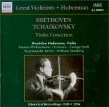 BEETHOVEN - Huberman - Concerto pour violon en ré majeur op.61
