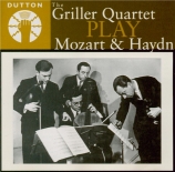 MOZART - Griller Quartet - Quatuor à cordes n°14 en sol majeur K.387