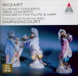 MOZART - Harnoncourt - Concerto pour flûte, harpe et orchestre en do maj