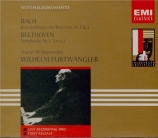 BACH - Furtwängler - Concerto brandebourgeois n°3 pour orchestre en sol