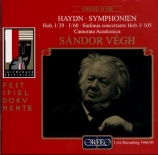 HAYDN - Vegh - Symphonie n°39 en fa majeur Hob.I:39 'Tempesta di mare'
