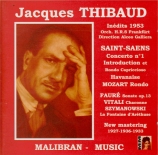 SAINT-SAËNS - Thibaud - Concerto pour violon n°1 op.20