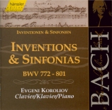 BACH - Koroliov - Inventions à 2 voix BWV 772-786 (Vol.106) Vol.106